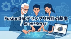 Fusion360アセンブリ設計の基本 初心者完全ガイド アイキャッチ画像