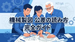 機械製図の公差の読み方 完全ガイド。初心者向けに寸法公差・はめあい・幾何公差の基礎から実践までを解説
