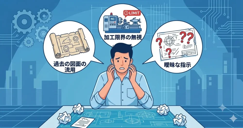 初心者設計者が陥る面取り指示の失敗3パターンを解説